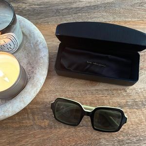 Karen Walker Cabbie square sunglasses